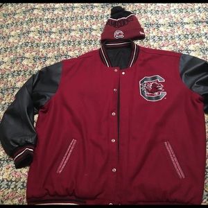 Varsity USC College Jacket/Hat (Reversible)